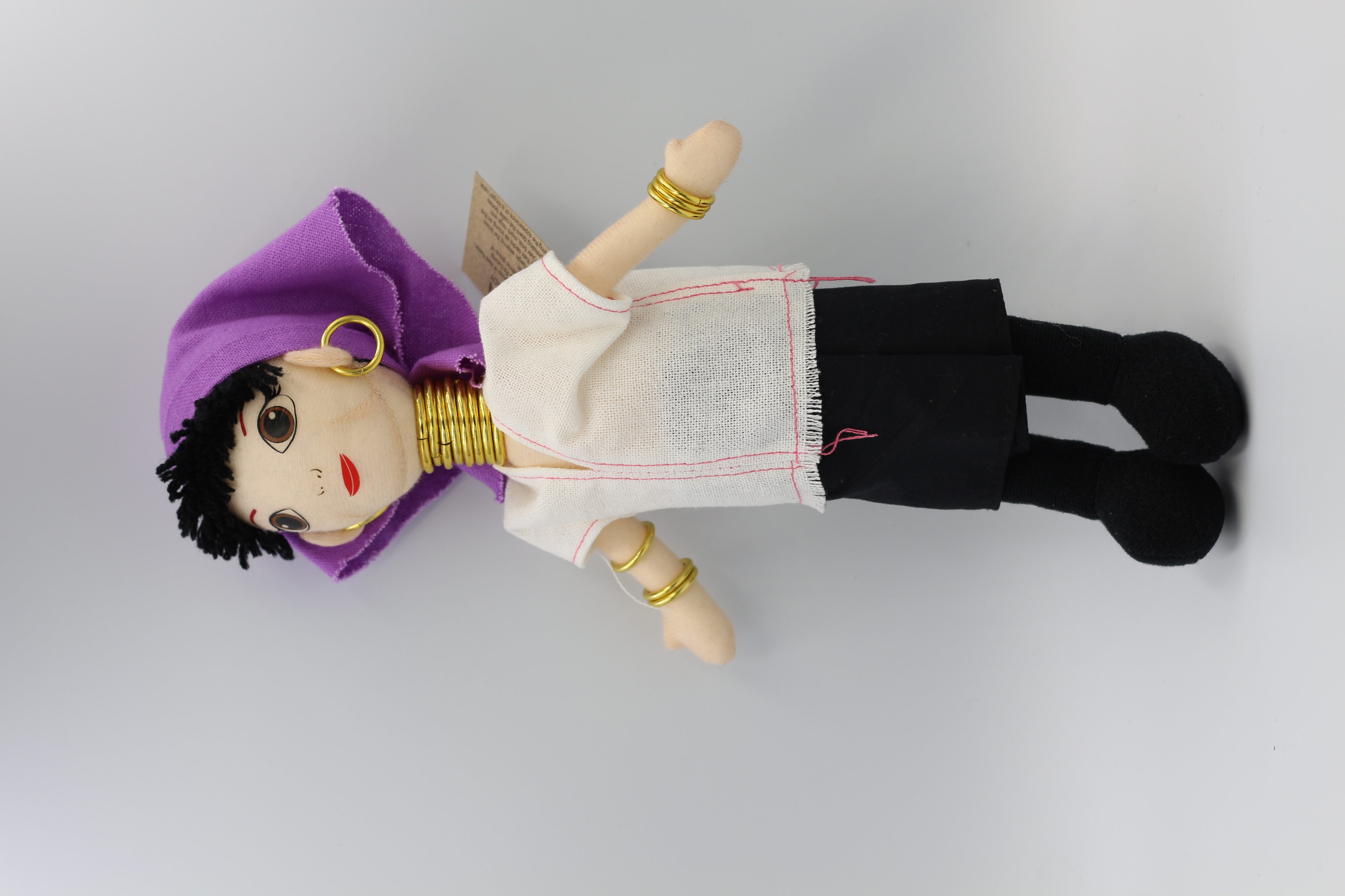 Kayan Lady traditional souvenir doll